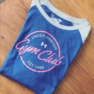 Under armour “gym club” shirt